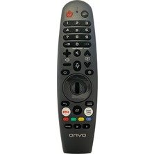 Zapex Onvo Sunny Skytech Next Axen Webos Tv Smart Tv Orjinal LED LCD Tv Kumandası 4K ( Ses Komut ve Mouse Özelliği Vardır)
