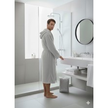 Dizayn Ev Tekstil Kapşonlu Bornoz