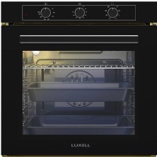 A68-SF3 88 Lt Süper Kristal Siyah Ankastre Fırın