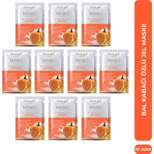 Dermokil Balkabağı Özlü Jel Yüz Maskesi 15 ml x 10 Adet
