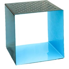 Greenmall Cubix Metal Koltuk Mavi