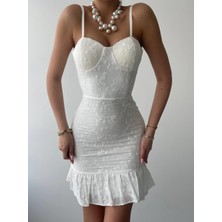 Moderie Butik Albenny Mini Elbise