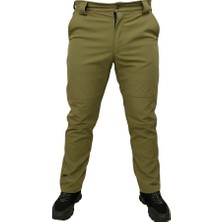 Mysia Outdoor Açık Haki Soft Shell Pantolon Içi Polarlı