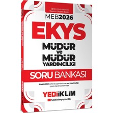 Yediiklim Yayınları Yediiklim 2026 Meb Ekys Müdür ve Müdür Yardımcılığı Soru Bankası