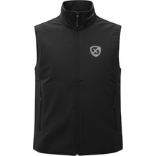 Xspeed Core Su Geçirmez Softshell Motorcu Yelek 2XL Polyester Malzeme ile Rüzgar Koruma