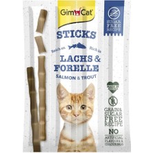 Hype Store Gimcat Sticks Somon & Atlantik Morina Tahılsız Ödül Çubukları 4'lü 20GR