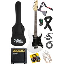 Hype Store CEG-36WH 8-12 Yaş Çocuklar Için Amfili Full 3/4 36 Inç Elektro Gitar Seti White