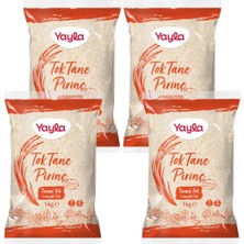 Yayla Tok Tane Pirinç 1 kg X4
