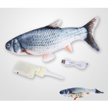 Bsre Balık Figürlü Kedi Oyuncağı (Şarjlı-Hareketli)