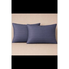 Miruza Ev Tekstil %100 Pamuk Saten Yastık Kılıfı 50*70