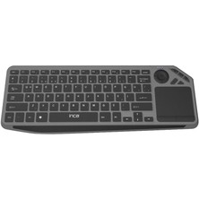 Inca IBK-566BT Bluetooth+ 2.4g Touchpad Sılent Rechargeable Klavye