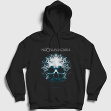 Presmono Unisex Siyah Citadel Ne Obliviscaris Kapüşonlu Sweatshirt
