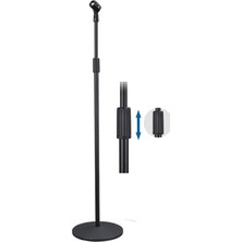 Hype Store Bms-01 Profesyonel Boy Mikrofon Sehpası Standı (90-180 Cm)