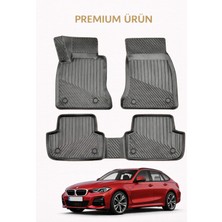 Black Gold Bmw 5 Serisi G30 2016-2023 ile Uyumlu 3D Oto Paspas Premium