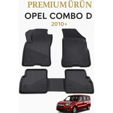 Black Gold Opel Combo D 2010+ Uyumlu 3D Oto Paspas Premium
