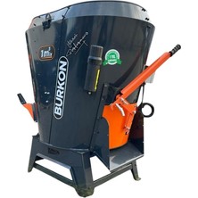 Burkon 1m³ Pro 220V Yem Karma Makinesi