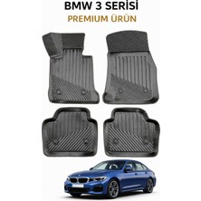 Black Gold Bmw 3 Serisi F31 2012-2019 Touring ile Uyumlu 3D Oto Paspas Premium