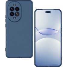 Adige Huawei Nova 14 Pro Kılıf Lansman Içi Kadife Silikon Lacivert