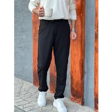 Enk 2026 Regular Fit Beli Bağlamalı  Ipli Kumaş Pantolon