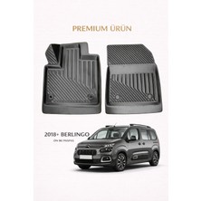 Black Gold Toyota Proace City Panelvan ( Ön Iki ) ile Uyumlu 3D Oto Paspas Premium