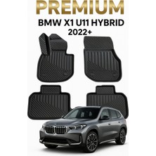 Black Gold Bmw X1 U11 Hybrid 2022+ Uyumlu 3D Oto Paspas Premium