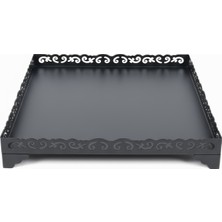 Samsun Soba 63X90 cm Soba Altlığı - Stella ve Safir Model Döküm Soba ile Uyumlu - 2.5 mm Kalın Sac - Isıya Dayanıklı Koruyucu Panel