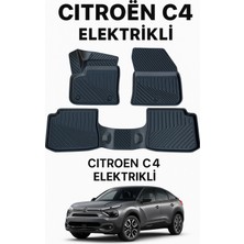 Black Gold Citroen C4 Elektrikli 3D Oto Paspas Premium