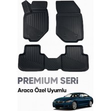 Black Gold Bmw 3 Serisi E36 1990–1998 Uyumlu 3D Kauçuk Oto Paspas – Premium Seri