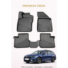 Black Gold Fiat Egea Station Wagon ile Uyumlu 3D Oto Paspas Premium