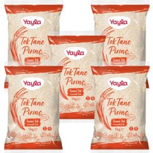 Yayla Tok Tane Pirinç 1 kg X5