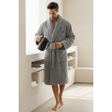 Miespiga Erkek Welsoft Şal Yaka Polar Sabahlık