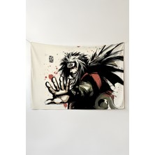 Charmbi Naruto Duvar Örtüsü – Çok Renkli Anime Temalı Kumaş Oda Dekoru Tapestry