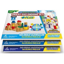 Dikkati Güçlendirme Seti Plus 3 Yaş Kitap