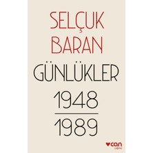 Selçuk Baran Günlükler (1948-1989) Ciltsiz Karton Kapak 632 Sayfa