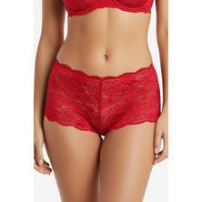 Ayyıldız 5280 Kırmızı Dantelli Boxer Külot
