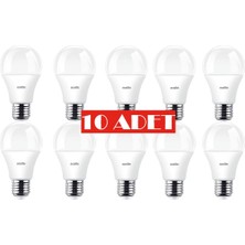 Ecolite 4.8W Beyaz Işık 6500K LED Ampul G45 Duylu 470 Lümen (10LU)