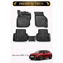 Black Gold Seat Leon 2020+ E-Tsi Uyumlu 3D Oto Paspas Premium