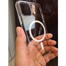 More Gsm iPhone 12 / 12 Pro Uyumlu Magsafe Sararmaz Sert Pc Kılıf | Ultra Ince Hafif | Kristal Şeffaf Mika Arka Kapak