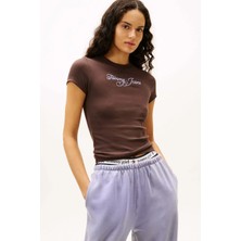 Tommy Jeans Kadın TIŞÖRT-DW0DW21838