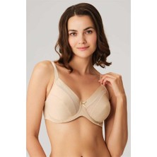 MOTTO10 Butik Balenli Desteksiz Dolgusuz Toparlayıcı Küçültücü Sütyen