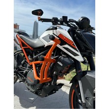 Ktm Duke 125&250&390 Ön Koruma Demiri Uyumlu (2017&2023) Turuncu