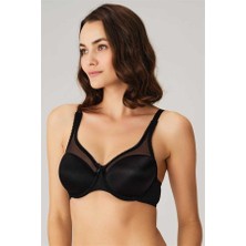 MOTTO10 Butik Balenli Desteksiz Dolgusuz Toparlayıcı Yumuşak Süngerli Günlük Klasik Küçültücü Sütyen