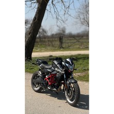 Pulsar NS200  Uyumlu Ön Koruma Demiri (Kırmızı)