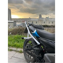 Hamza Motors Bajaj NS200 Arka Koruma Demiri Beyaz,Kalite ve Türkiye Menşeli Kullanıcı Dostu Tasarım