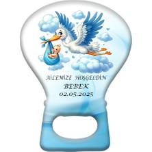 Bfm Dijital Baskı Merkezi Yeni Doğan Bebekler Için Özel Tasarlanabilir Balon Magnet Açacak