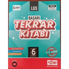 Nego Yayınları Nego Lgs Başarı Tekrar Kitabı