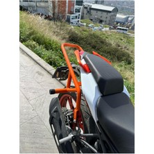 Qj Motor Trx 125 Arka Koruma Demiri (Turuncu)
