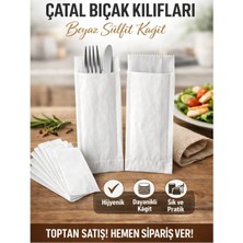 Lara Buklet Çatal Bıçak Kılıfı