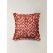 Minihol Linenna Kiremit Kırlent Kılıfı (45 x 45 Cm)