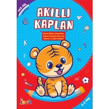 Akıllı Kaplan - Yaz-Sil-Kalemli